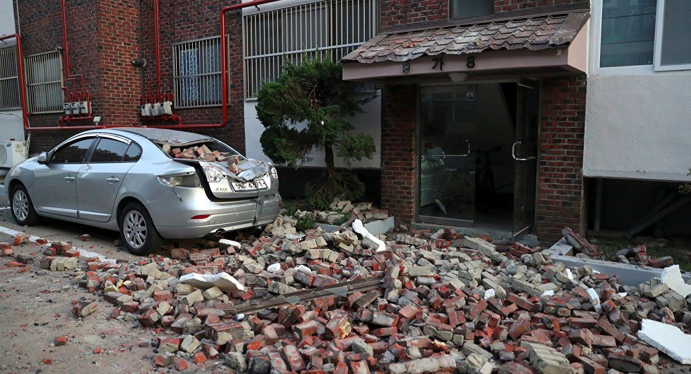 korea south sur corea earthquake sismo