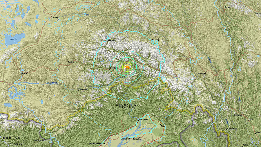 Tibet earthquake