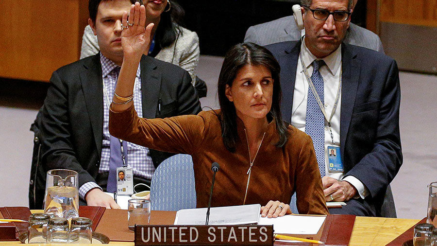 Nikki Haley en la ONU