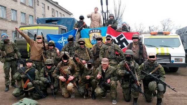 neonazis Ukranie Ucrania