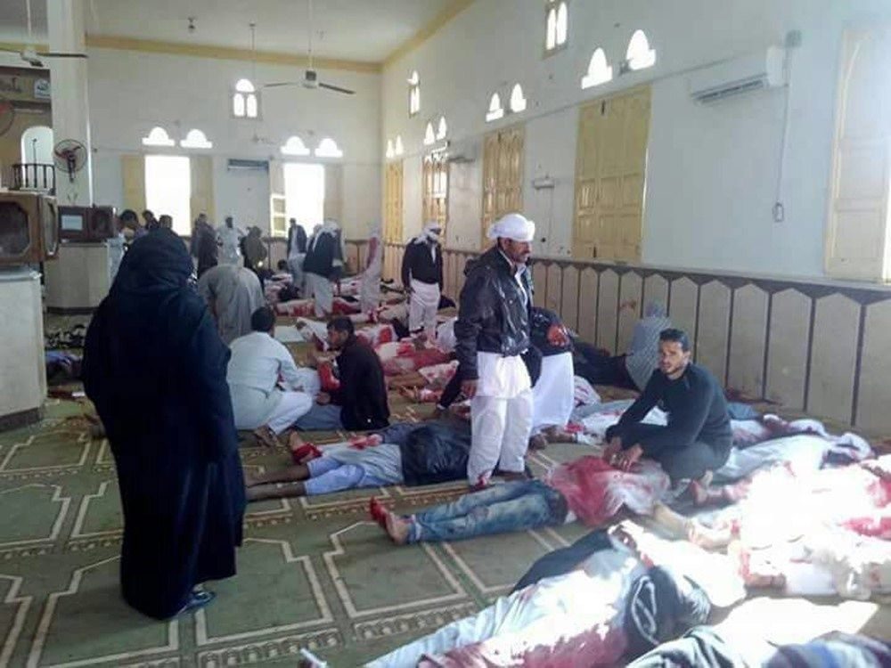 ataque terrorista mezquita Egipto Sinaí Egypt attack