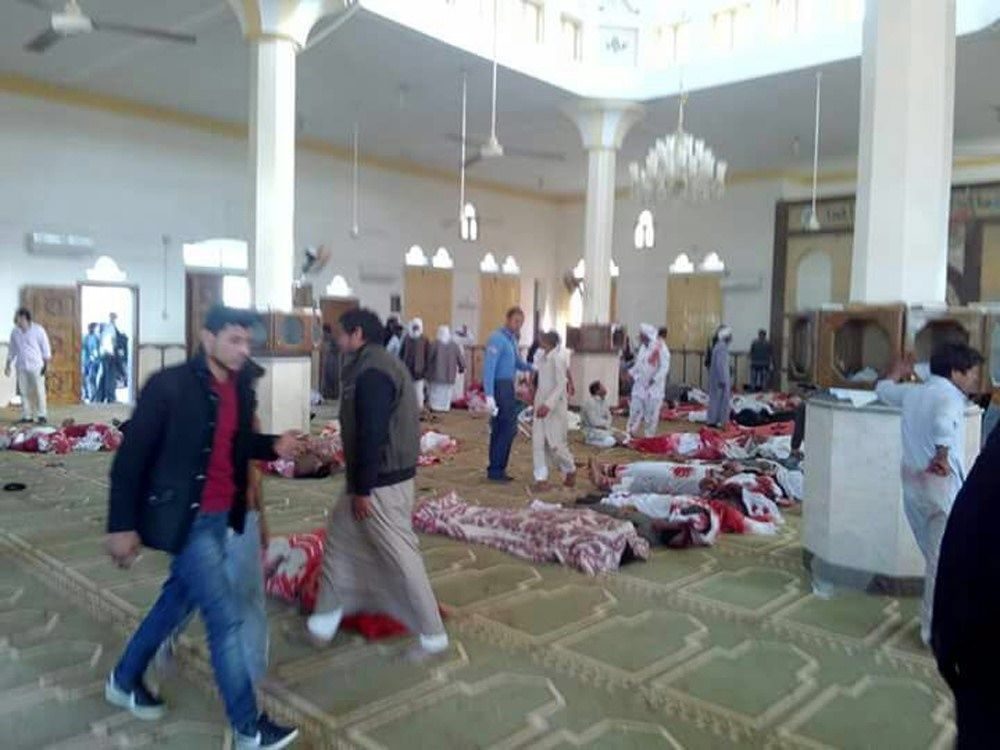 ataque terrorista mezquita Egipto Sinaí attack Egypt