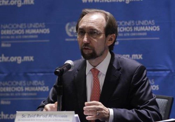 Zeid Ra’ad Al Hussein alto comisionado derechos humanos high commissioner human rights UN ONU
