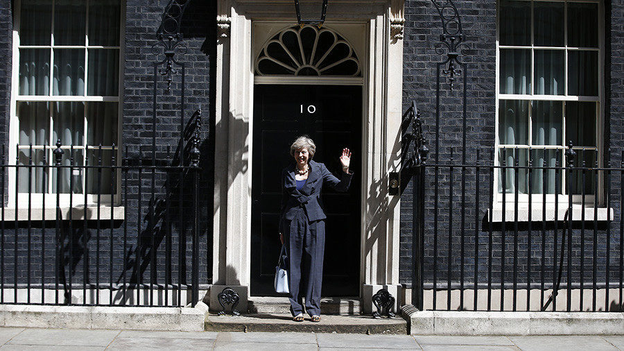 Theresa May 10 downing street