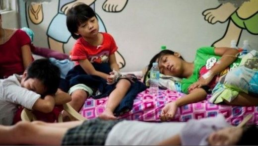 niños filipinos children dengue Philippines