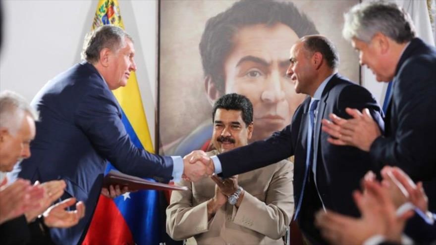 alianza petroleras rusia venezuela