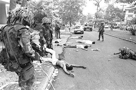Panamá, 1989. Así “defiende” el Gobierno yanqui los derechos humanos