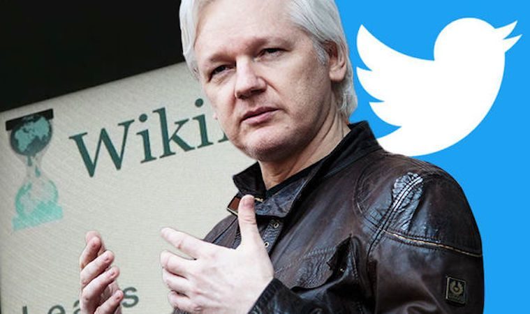 twitter wikileaks assange