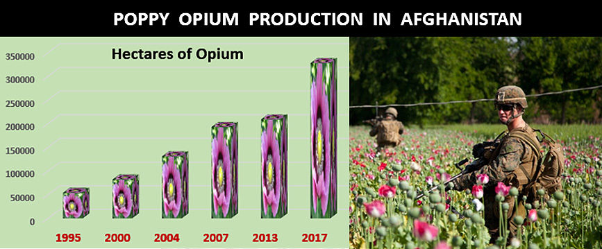 Afghanistan opium US troops