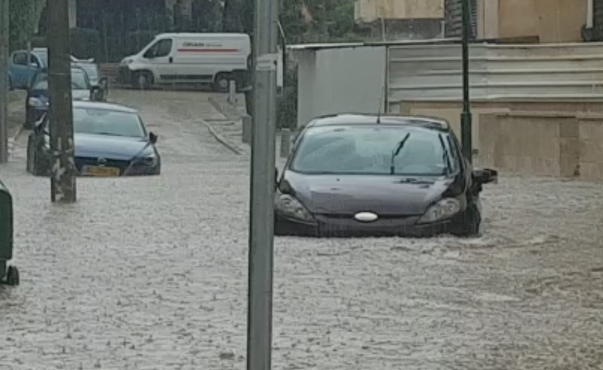 israel inundación