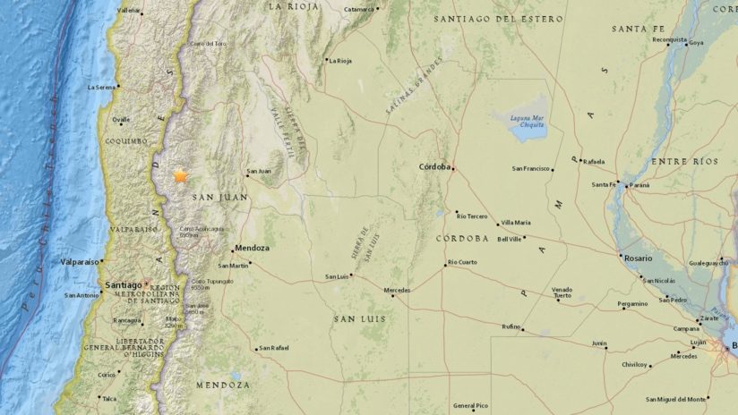 earthquake argentina sismo