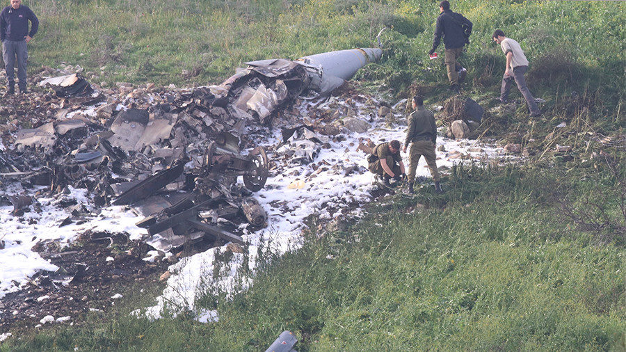 Israeli jet shot down