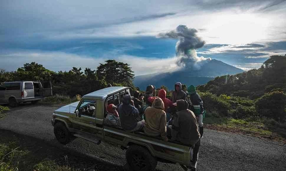 Por el momento, el volcán Turrialba mantiene la emanación de ceniza de forma continua y pasiva.