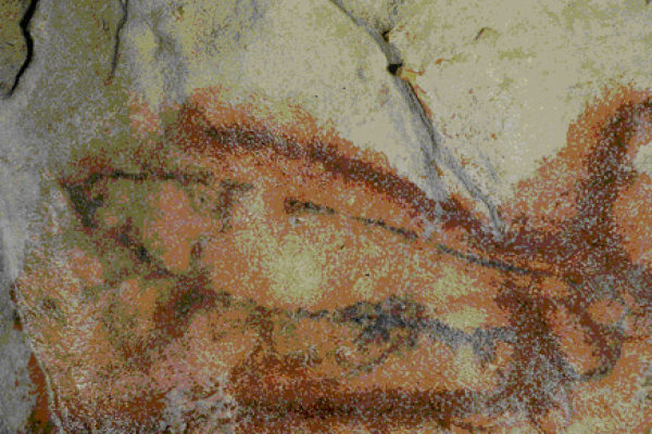 cueva Arcy-sur-Cure salmon rupestre