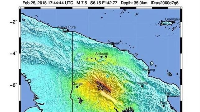 Un nuevo sismo sacude Papúa, tras 31 muertos en un anterior terremoto