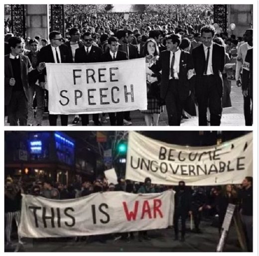 Activism then and now
