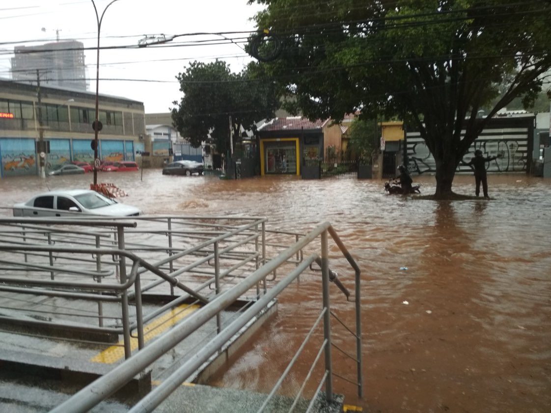 Flooding in São Paulo