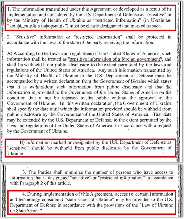 dod agreement chemical weapons agreement Ukraine