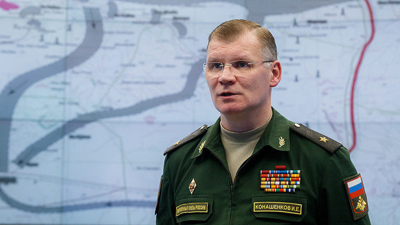 Ministerio de Defensa ruso Igor Konashenkov
