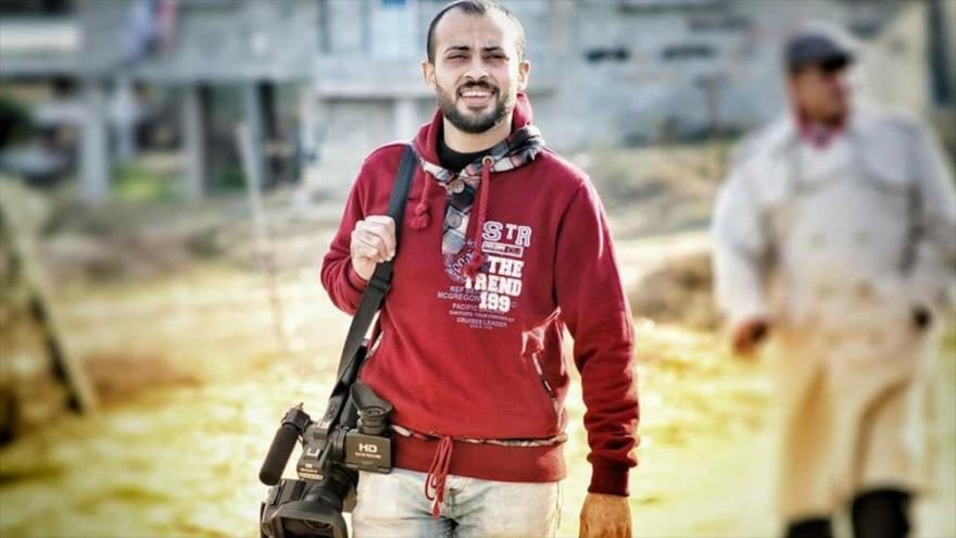 periodista  palestino