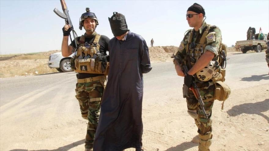 Detención de un miembro del grupo terrorista EIIL (Daesh, en árabe) en el norte de Irak.