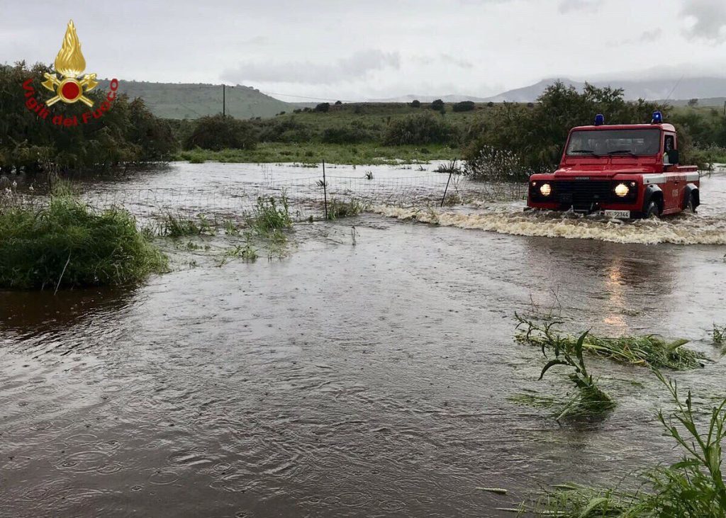 Floods in Nuoro Province, Sardinia, 02 May 2018