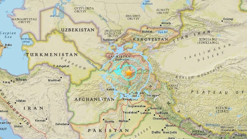 sismo afganistán