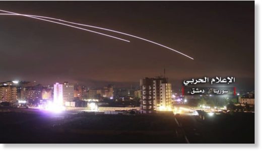 Syrian air defenses Israeli attack