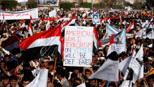 yemen protest march 2018
