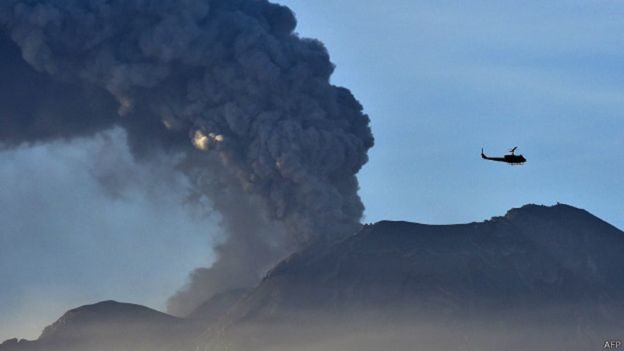 El volcán Calbuco, en el sur de Chile, entró en erupción de forma inesperada en 2015.