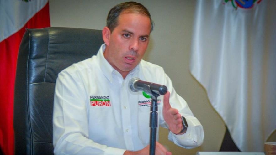 El candidato a diputado federal en el estado de Coahuila (noreste), Fernando Purón.