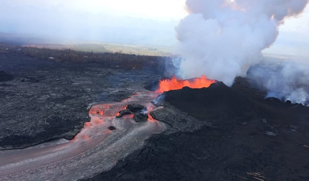 La erupción del volcán Kilauea (Foto: Reuters)