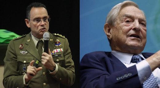 Roberto Centeno acusa a Soros de impedir el nombramiento del coronel Baños, el antiimperialista que iba a formar parte del gobierno de Pedro Sánchez