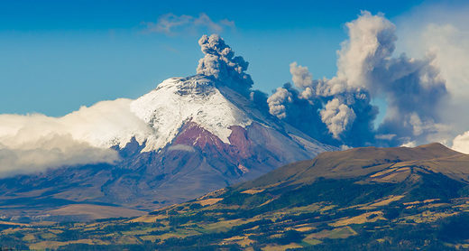 volcán Cotopaxi de Ecuador,infrasonido,volcanes