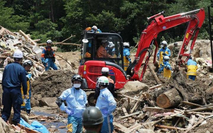 inundación Japón flood Japan