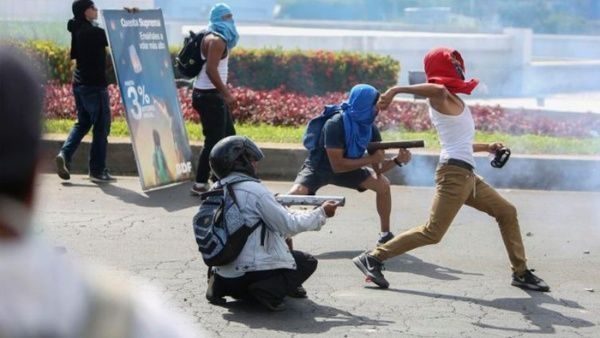 Nicaragua es centro desde hace meses de violentas 