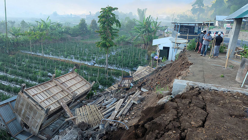 terremoto Lombok, Indonesia