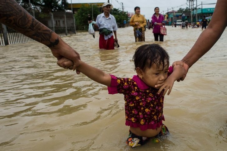birmania inundaciones