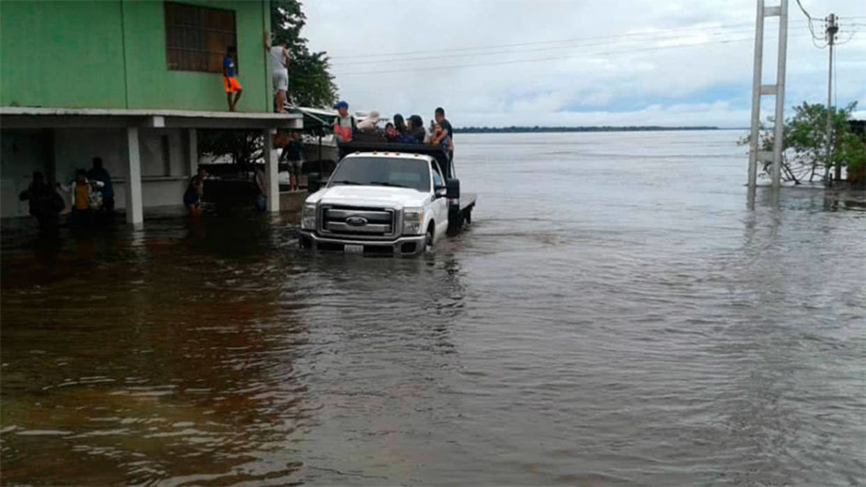 Amazonas venezolano inundado