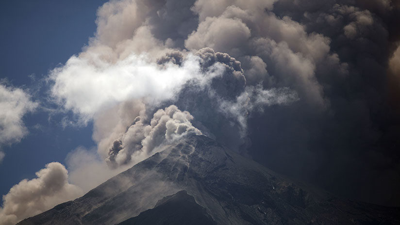 El Volcán de Fuego, Guatemala, 13 de septiembre de 2012