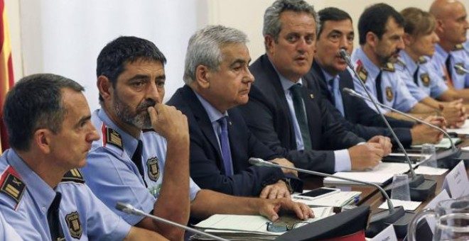 Reunión del gabinete antiterrorista tras el atentado del 17-A