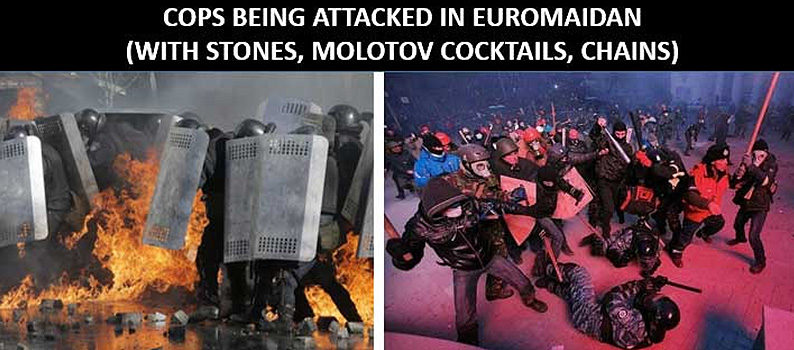 manifestantes del Euromaidan