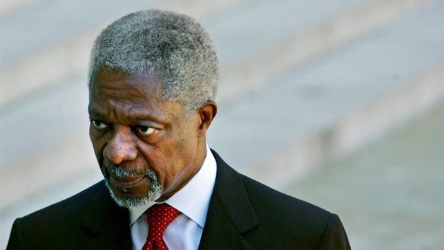 Kofi Annan. EFE