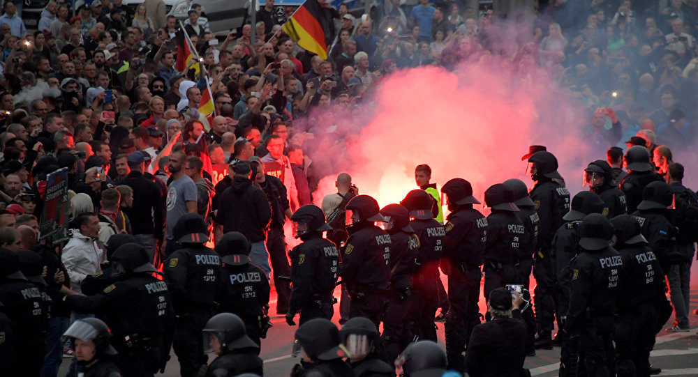 protestas Chemnitz, Alemania