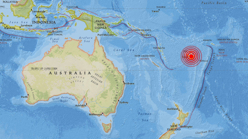 Fiji Fiyi earthquake