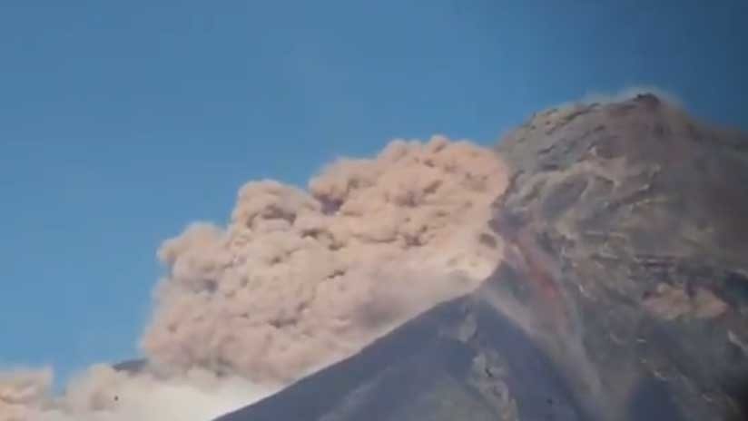 Guatemala volcán fuego