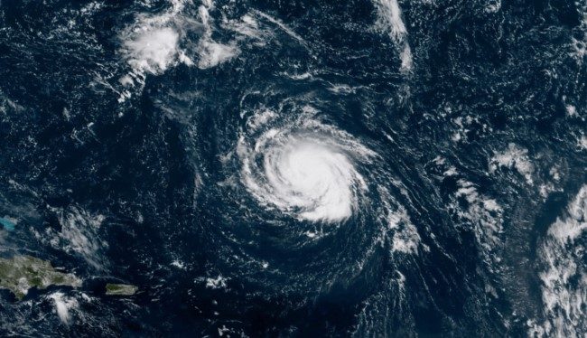 huracán Florence hurricane