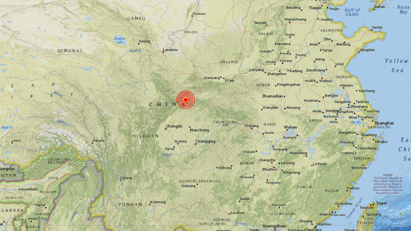 Un sismo de magnitud 5,3 se registra en el centro de China