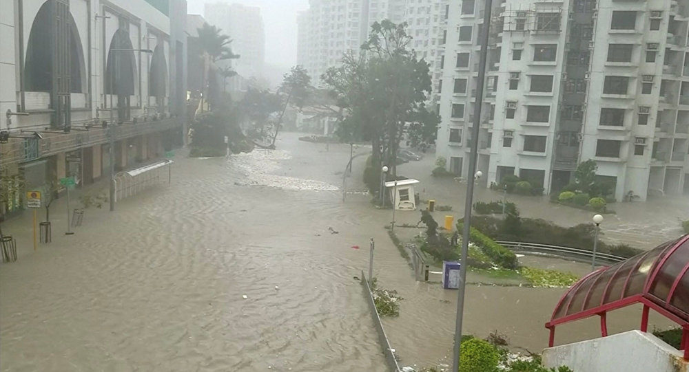Clic para aumentar tifon Mangohut typhoon