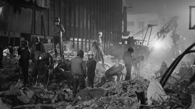 Se sabe que más de 12.000 personas murieron tras el terremoto de 1985 en la capital mexicana.